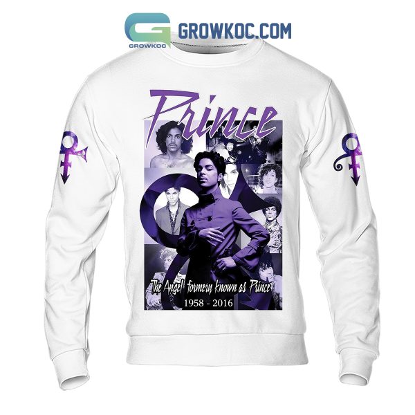 Prince The Angel Formery Know As Prince Hoodie Shirts