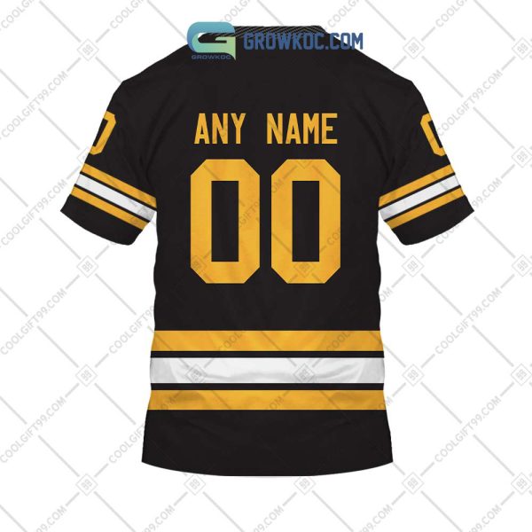 Providence Bruins AHL Color Home Jersey Personalized Hoodie T Shirt