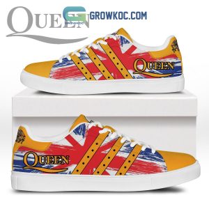 Queen United Kingdom Great Britain Flag Stan Smith Shoes