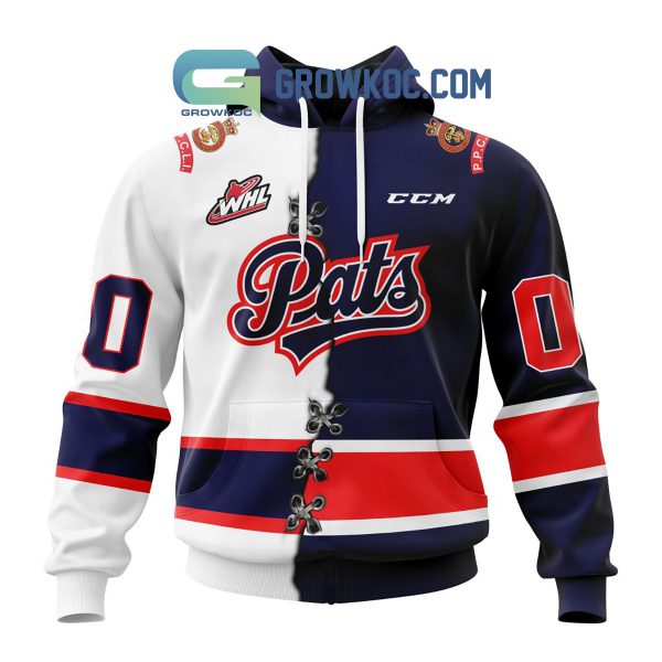 Regina Pats Mix Home And Away Jersey Personalized Hoodie Shirt