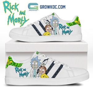 Rick And Morty Crazy Scientist Fan Stan Smith Shoes