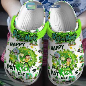 Rick And Morty Happy St.Patrick’s Day Clogs Crocs