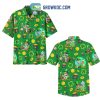 Rick And Morty St.Patrick’s Day Shamrock Hawaiian Shirt