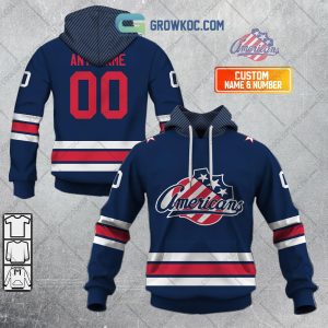 Rochester Americans AHL Color Home Jersey Personalized Hoodie T Shirt