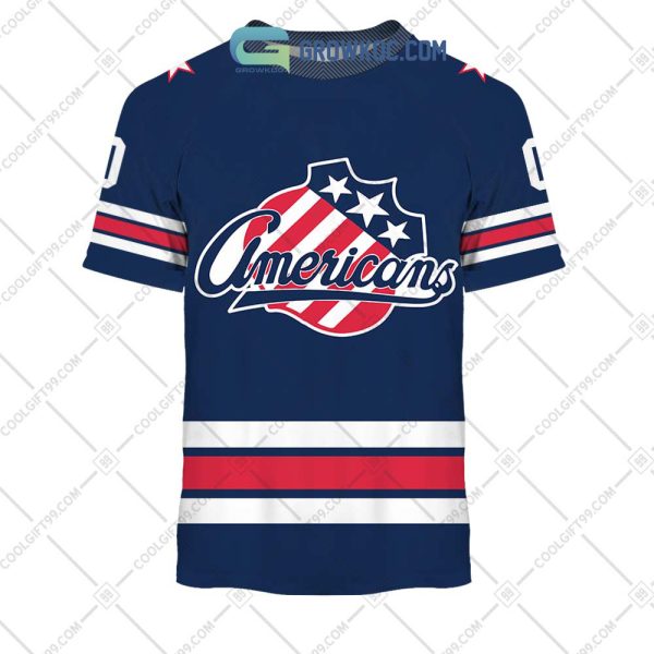 Rochester Americans AHL Color Home Jersey Personalized Hoodie T Shirt