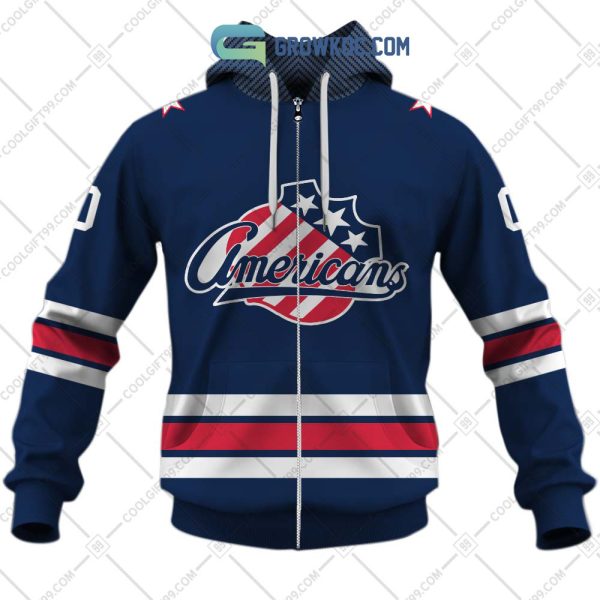 Rochester Americans AHL Color Home Jersey Personalized Hoodie T Shirt