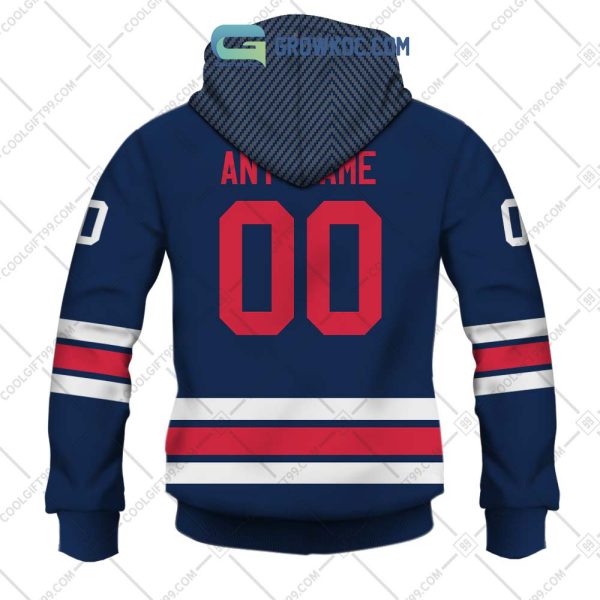 Rochester Americans AHL Color Home Jersey Personalized Hoodie T Shirt