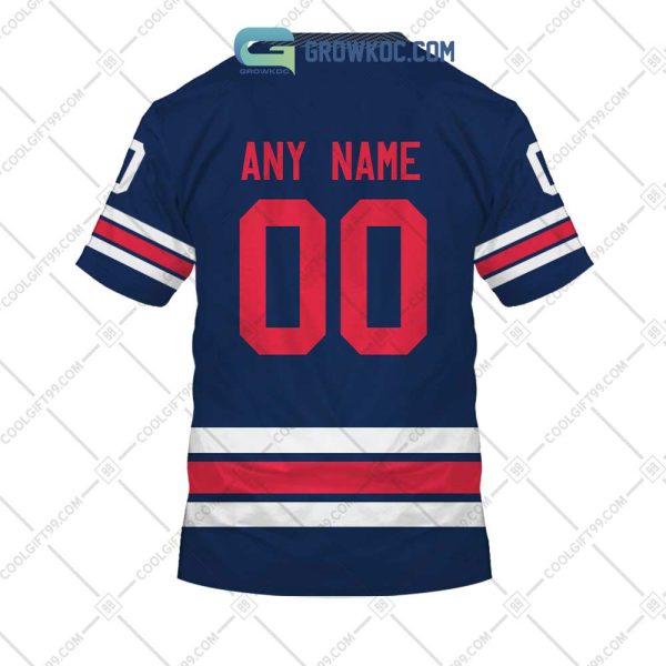 Rochester Americans AHL Color Home Jersey Personalized Hoodie T Shirt