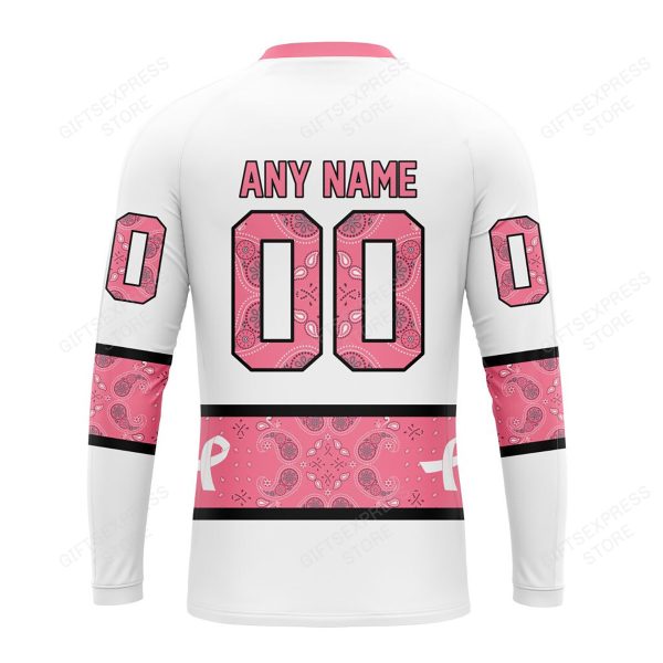 Rockford IceHogs Breast Cancer Personalized Hoodie Shirts