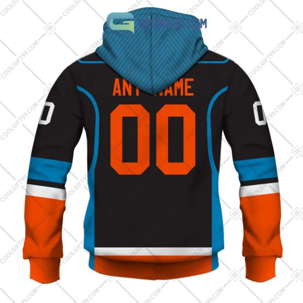 San Diego Gulls AHL Color Home Jersey Personalized Hoodie T Shirt