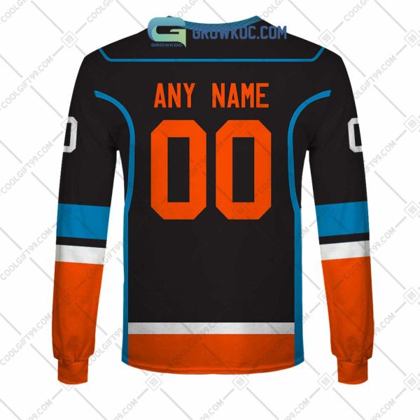 San Diego Gulls AHL Color Home Jersey Personalized Hoodie T Shirt