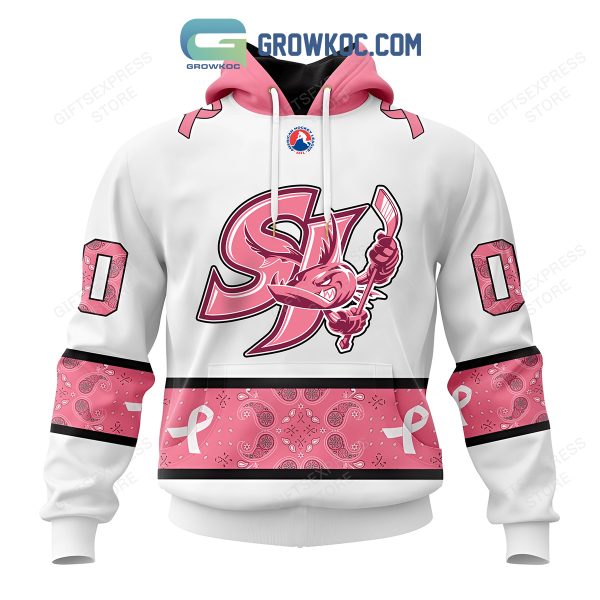 San Jose Barracuda Breast Cancer Personalized Hoodie Shirts