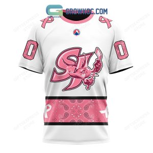 San Jose Barracuda Breast Cancer Personalized Hoodie Shirts