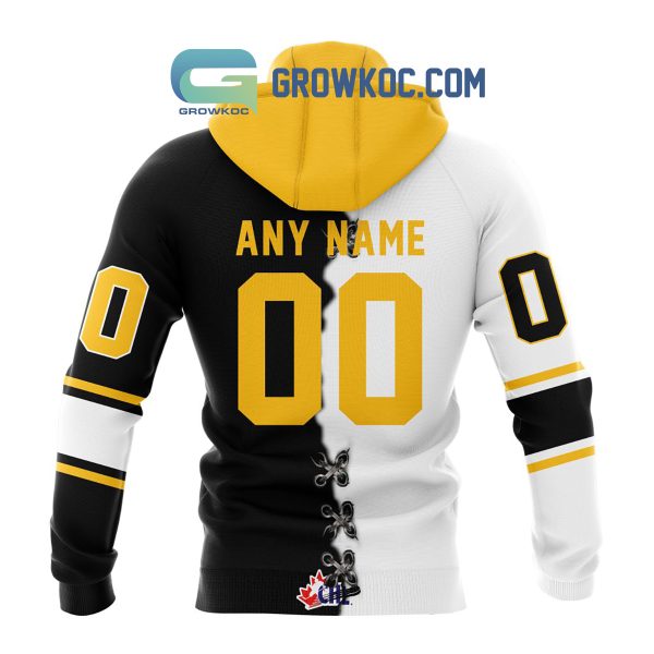 Sarnia Sting Mix Home And Away Jersey Personalized Hoodie Shirt