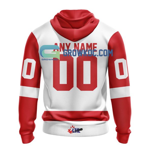 Sault Ste. Marie Greyhounds Away Jersey Personalized Hoodie Shirt