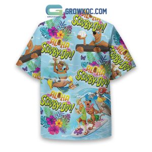 Scooby-Doo Aloha Surfing Ocean Wave Hawaiian Shirt