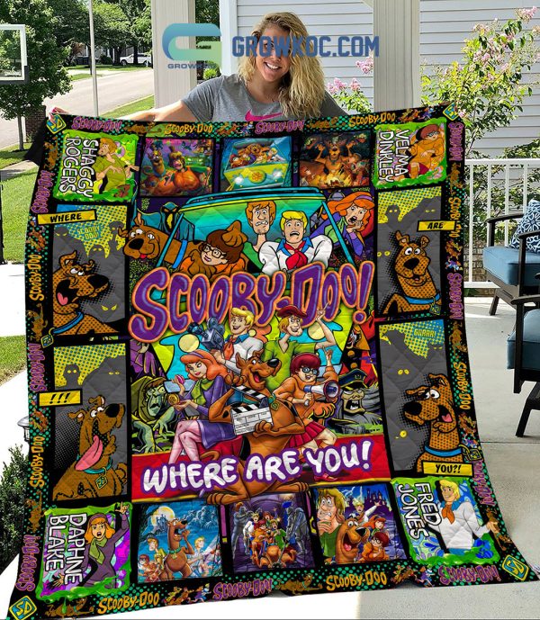 Scooby Doo Where Are You Velma Dinkley Fleece Blanket Quilt