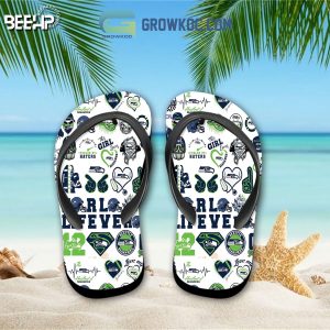 Seattle Seahawks Hawaiian Shirts And Shorts With Flip Flop