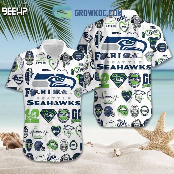 Seattle Seahawks Hawaiian Shirts And Shorts With Flip Flop