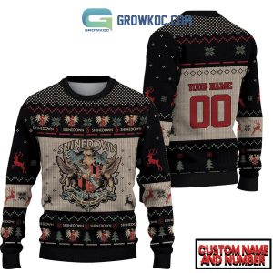 Shinedown Winter Christmas Tree Fan Ugly Sweater
