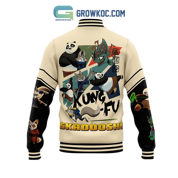 Skadoosh Po Zhen Kung Fu Panda 4 Baseball Jacket