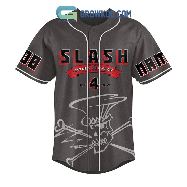 Slash Myles Kennedy The River Is Rising Tour 2024 Personalized Baseball Jersey