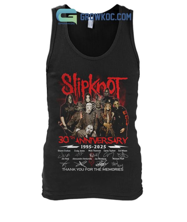 Slipknot 30 Years Of The Memories 1995-2025 T-Shirt