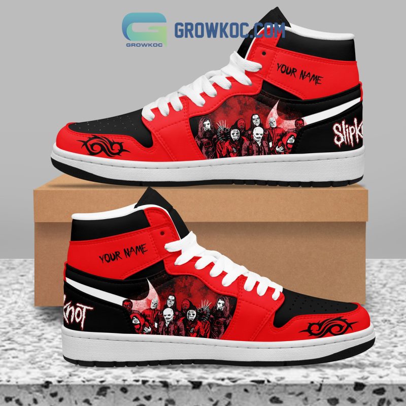 Slipknot Psychosocial Personalized Air Jordan 1 Shoes White Version ...