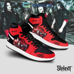 Slipknot Psychosocial Personalized Black Design Air Jordan 1 Shoes