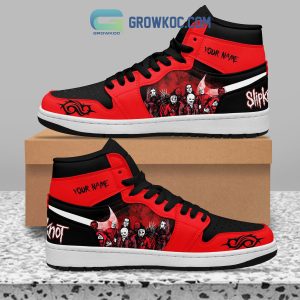 Slipknot Psychosocial Personalized Black Design Air Jordan 1 Shoes