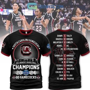 South Carolina Gamecocks 2024 SEC Champions Go Gamecocks Hoodie Shirts Black Version