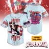 Spider Man Easter Is More Fun With My Peeps Pink Personalized Baseball Jersey