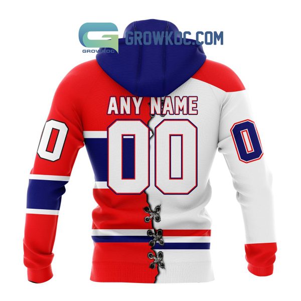 Spokane Chiefs Mix Home And Away Jersey Personalized Hoodie Shirt
