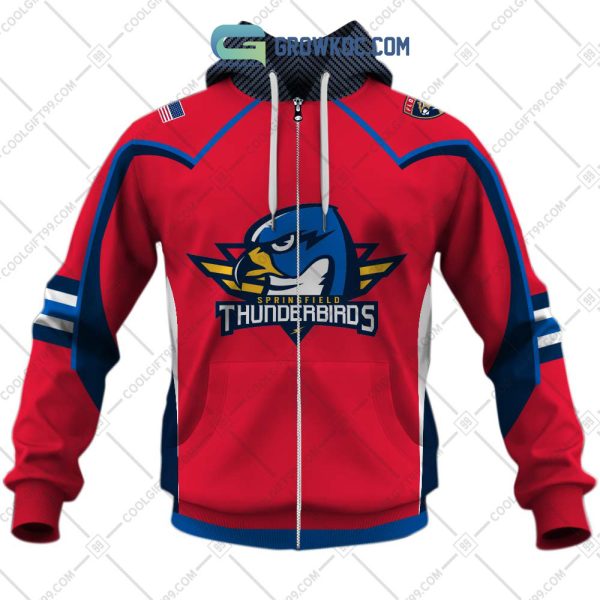 Springfield Thunderbirds AHL Color Home Jersey Personalized Hoodie T Shirt