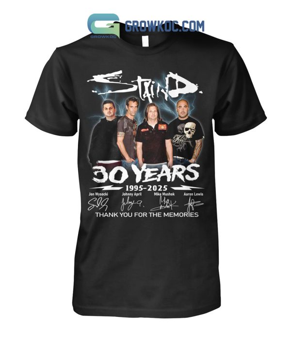 Staind 30 Years Of The Memories 1995-2025 T-Shirt