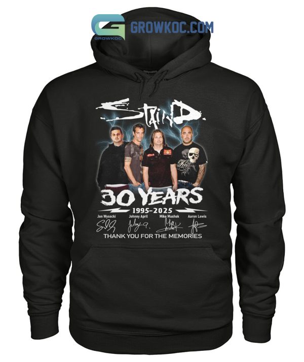 Staind 30 Years Of The Memories 1995-2025 T-Shirt