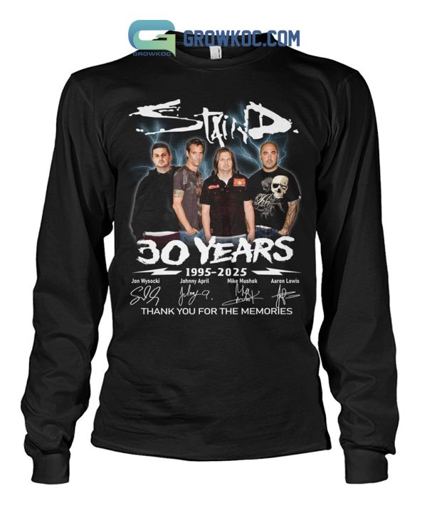 Staind 30 Years Of The Memories 1995-2025 T-Shirt