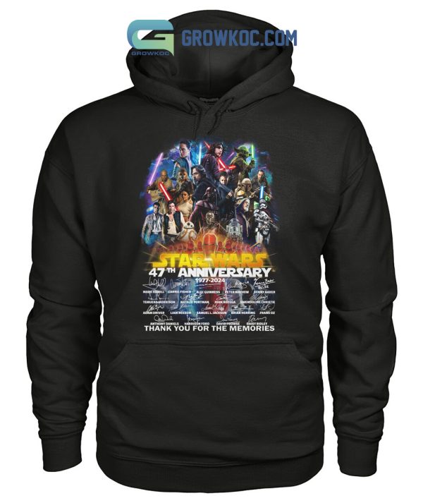 Star Wars 47th Anniversary Thank you For The Memories T Shirt