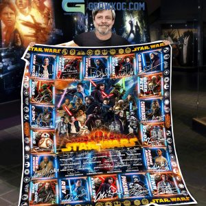 Star Wars All-Time Characters Immortals Fleece Blanket Quilt