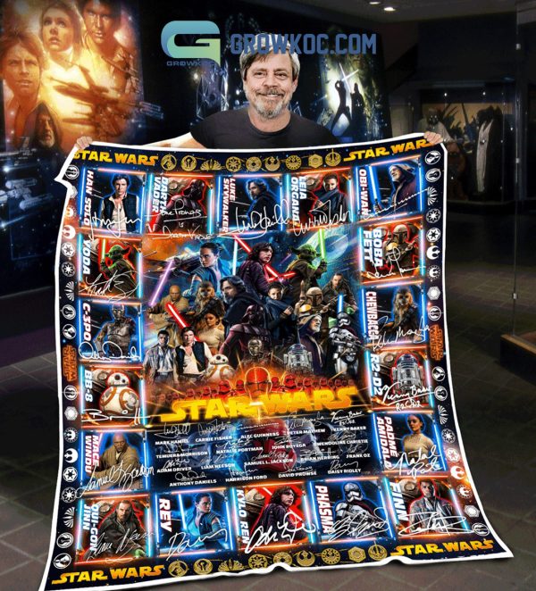 Star Wars All-Time Characters Immortals Fleece Blanket Quilt