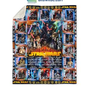 Star Wars All-Time Characters Immortals Fleece Blanket Quilt