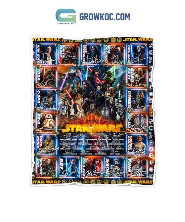 Star Wars All-Time Characters Immortals Fleece Blanket Quilt