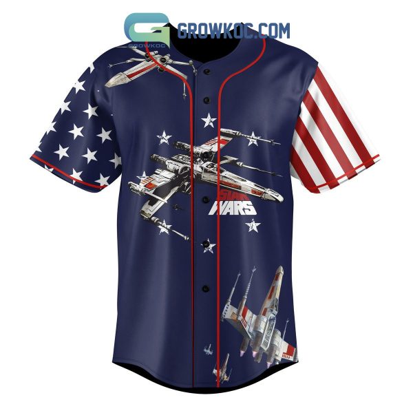 Star Wars Corellian Engineering Millennium Falcon Personalized Baseball Jersey