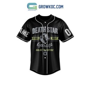 Star Wars Death Star Personalized Baseball Jersey