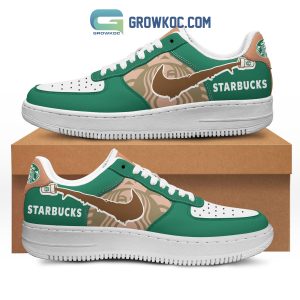 Starbucks Not Just A Coffee Fan Air Force 1 Shoes