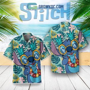 Stitch Is In Summer Vacation Hawaiian Shirt