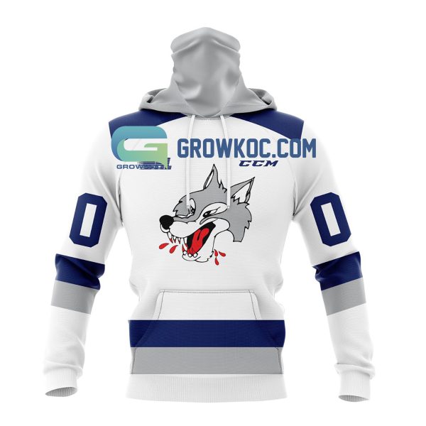 Sudbury Wolves Away Jersey Personalized Hoodie Shirt