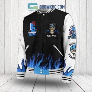 Suicidal Tendencies Cry Later Smile Now Personalized Baseball Jacket