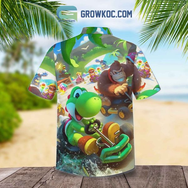 Super Mario Donkey Kong Koopa Racing Hawaiian Shirt