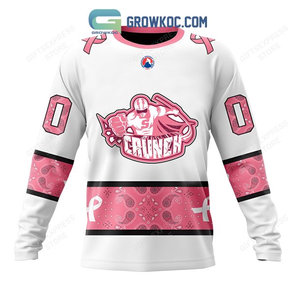 Syracuse Crunch Breast Cancer Personalized Hoodie Shirts